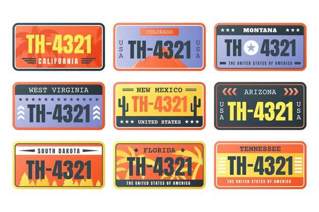 Custom license plates and tags for antique vehicles